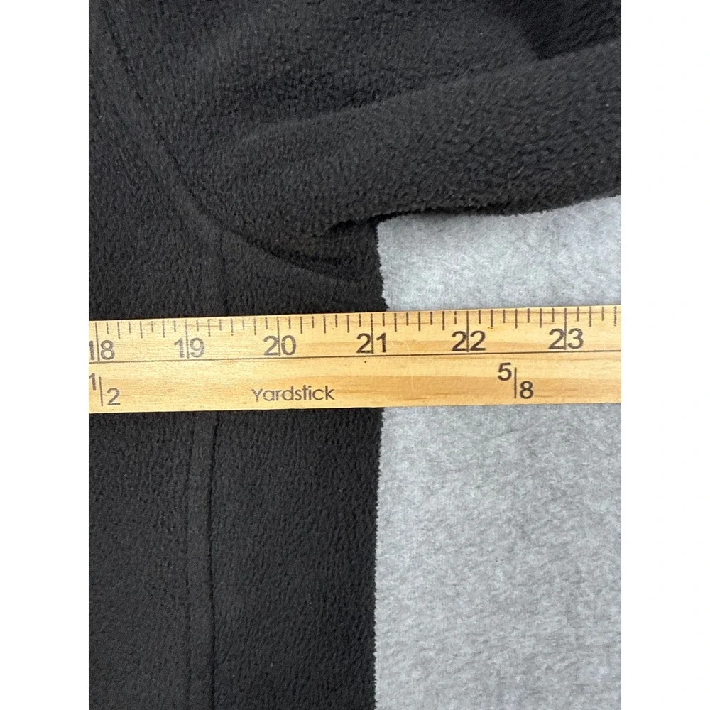 The North Face Fleece Jacket Men Medium Black Full Zip Outdoor Gorpcore Hiking